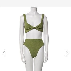 Hunza G Olive Green Bikini